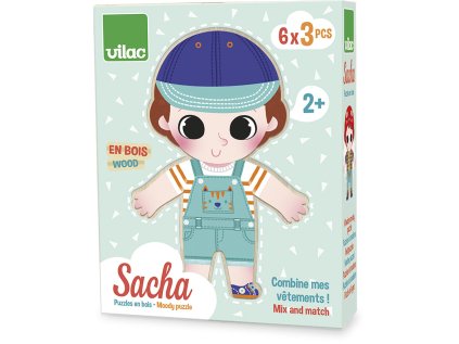 Vilac Obliekacie puzzle Sacha