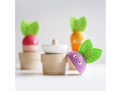 Le Toy Van Kvetináčiky so zeleninou