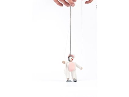 Gerlich Drevená bábka Myška Jana