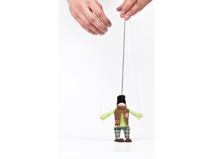 Gerlich Drevená bábka Lúpežník Edvard