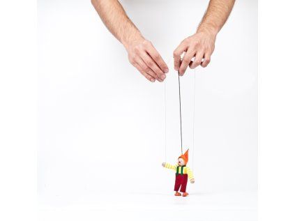 Gerlich Drevená bábka Trpaslík Prófa