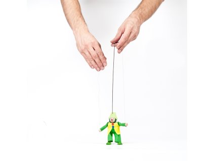 Gerlich Drevená bábka Vodník Čvachtal