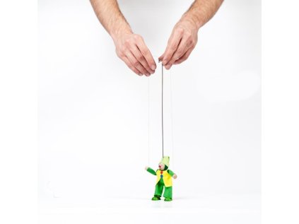 Gerlich Drevená bábka Vodník Čvachtal