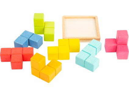 Small Foot Drevený 3D hlavolam