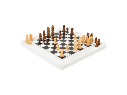 small foot Drevené šachy a dáma