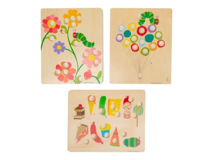 small foot Farebná hra Caterpillar