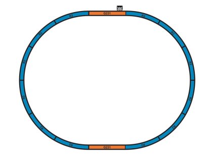 Piko Štartovacia sada Nákladný vlak s parnou lokomotívou BR 98 DB III - 57113