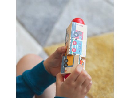 Bigjigs Toys Motorický valec doprava