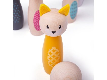 Bigjigs Toys Kolky lesné zvieratká