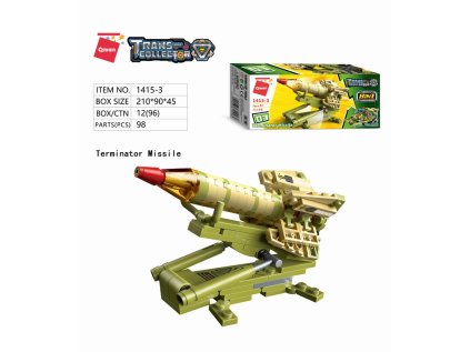 Qman Thunder Expedition Battle Car 1415 sada 8v1