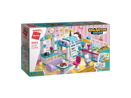 Qman Neobmedzené nápady 4801 Dievčenská izba 3v1