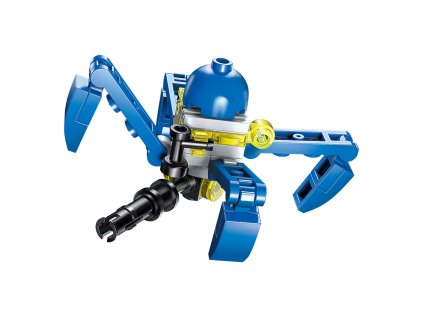 Qman Hyperfunction Tactical Unit 2101-10 Robot Pompom 3v1