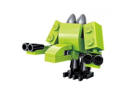 Qman Squros Extreme Changeable 2102-10 Robot Pterosauria 3v1