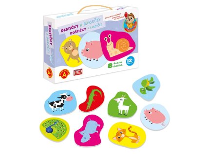 Alexander Poznávání pro nejmenší - Destičky - barvičky