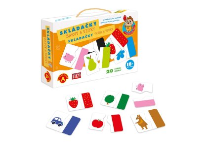 Alexander Poznávání pro nejmenší skládačky barvy a vzory