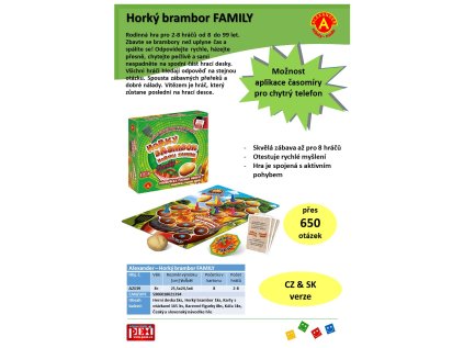 Alexander Zábavná hra horúci zemiakov