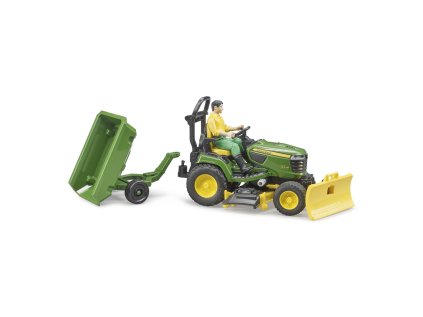 Bruder Záhradný traktor John Deere X949 sa záhradníkom