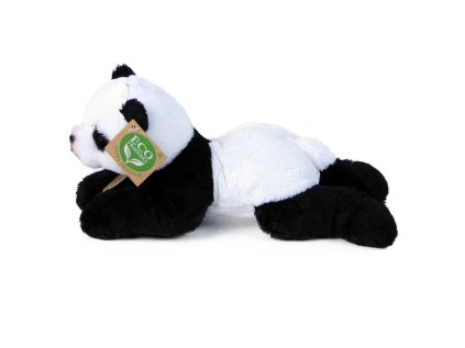 Rappa Plyšová panda ležiaci 18 cm ECO-FRIENDLY