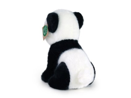 Rappa Plyšová panda sediaci 18 cm ECO-FRIENDLY