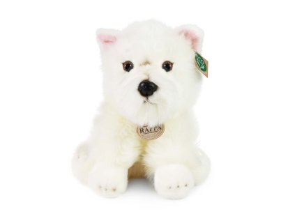 Rappa Plyšový pes westík sediaci 30 cm ECO-FRIENDLY