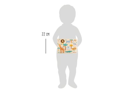 small foot Vkladacie puzzle Safari