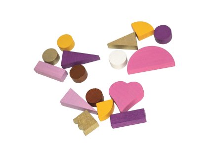 Detoa Magnetické puzzle princezné