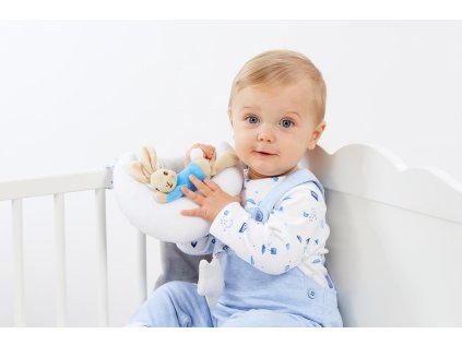 Rainbow Plyšový hrací králiček Peter na dobrú noc