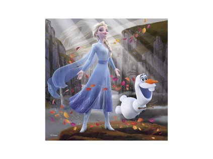 Dino Puzzle Frozen II 3x55  dielikov