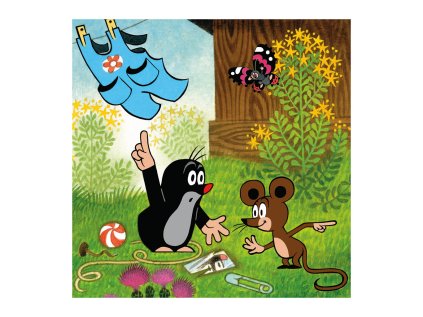 Dino Puzzle Krtko a nohavičky 3x55 dielikov