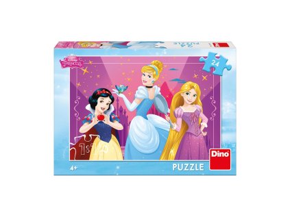 Dino Puzzle Odvážne princezné 24 dielov