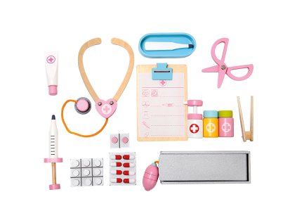 Bino Lekárska súprava v drevenom kufríku