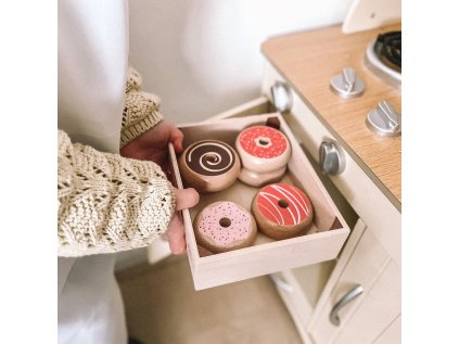 Bigjigs Toys Krabička s donutmi