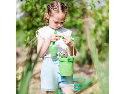 Bigjigs Toys Eko lopatka zelená Meadow