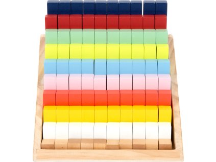 small foot Edukatívne matematické dieliky v boxe XL