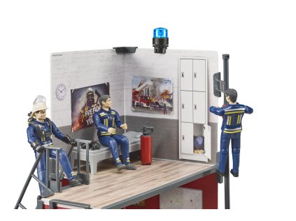 Bruder Rotačný maják s krytmi 3 farieb