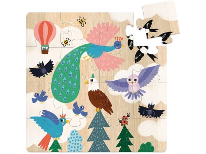 Vilac Drevené puzzle More krajiny vzduch