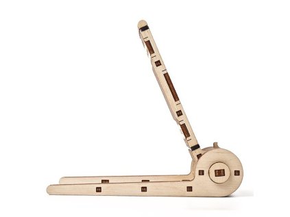 Ugears 3D drevené mechanické puzzle Skladací stojan na telefón