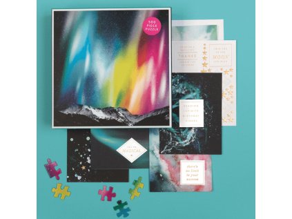 Galison Puzzle Kozmická svetla 500 dielikov