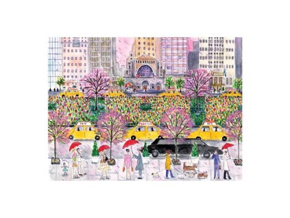 Galison Puzzle Jar v parku Avenue 1000 dielikov