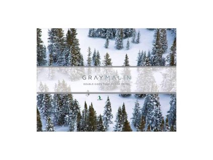 Galison Obojstranné puzzle Sneh Gray Malin 500 dielikov