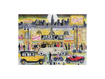 Galison Puzzle Jazzový klub 1000 dielikov