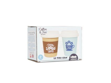 Le Toy Van Káva a čaj so sebou 2 ks