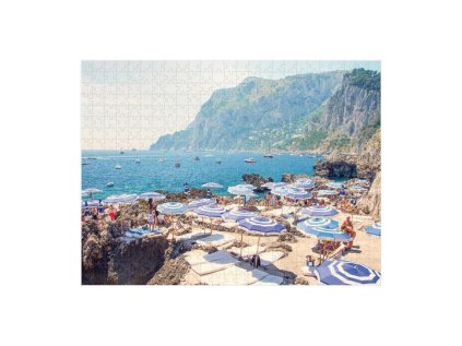 Galison Obojstranné puzzle Taliansko Gray Malin 500 dielikov