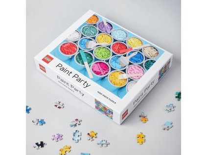 Chronicle Books Puzzle LEGO® Maliarska párty 1000 dielikov