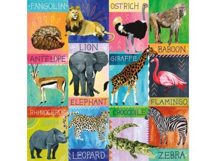 Mudpuppy Puzzle Safari koláž 500 dielikov