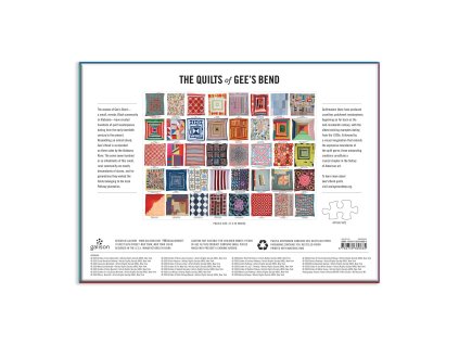 Galison Puzzle Patchworkové deky 1000 dielikov