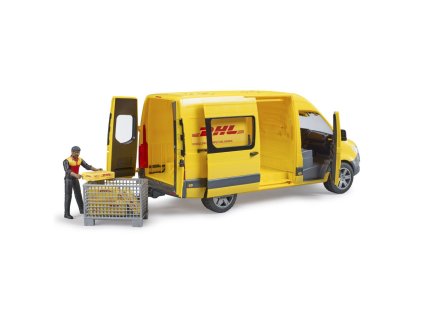 Bruder Mercedes-Benz Sprinter DHL s vodičom