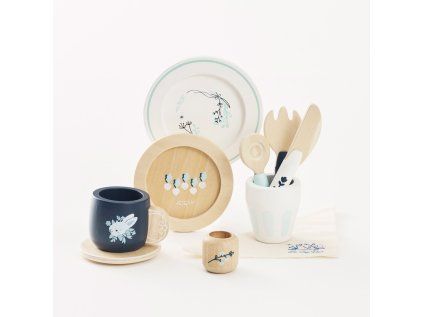 TV309 dining set serving waiter waitress play