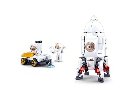 Sluban Space M38-B0923 Pristávací modul expedície Saturn