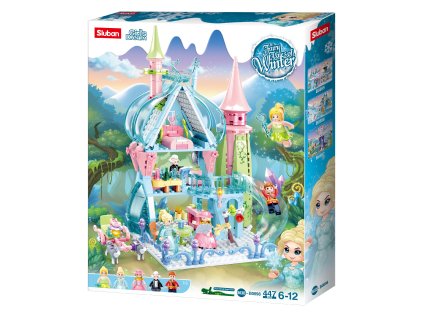 Sluban Zimné víly M38-B0898 Rozprávkový hrad